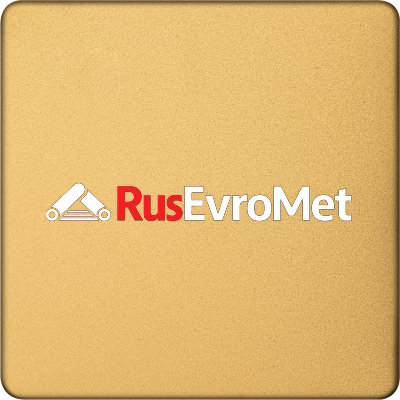 Декоративная нержавеющая сталь  Sandblasted Gold Matt