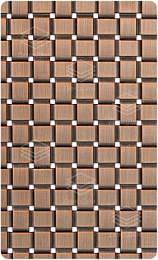 Декоративная нержавеющая сталь Mash Copper «Полосы»