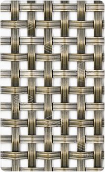 Декоративная нержавеющая сталь Mash Bronze «Лента»